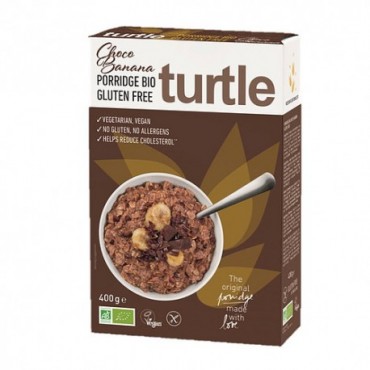 Turtle Banana Chocolate Gluten Free Bio Porridge 400g